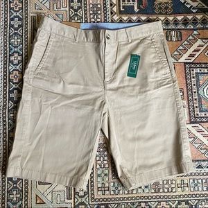 LL Bean Washed Chino Bermuda Shorts